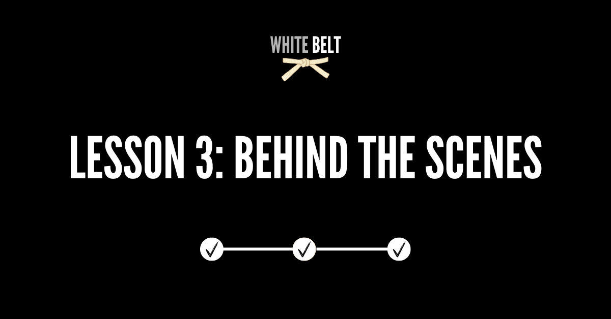 Ai White Belt - Lesson 3