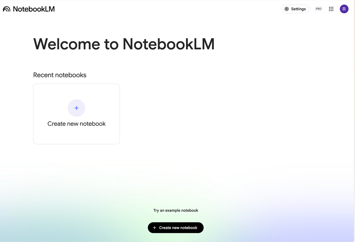 Google's Notebook LM
